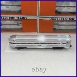 Lionel Amtrak 15 Aluminum 7 Car Passenger Set O Gauge Used 6-19100 6- 19106