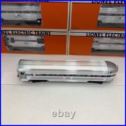 Lionel Amtrak 15 Aluminum 7 Car Passenger Set O Gauge Used 6-19100 6- 19106