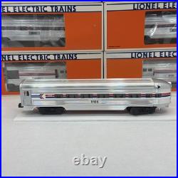Lionel Amtrak 15 Aluminum 7 Car Passenger Set O Gauge Used 6-19100 6- 19106