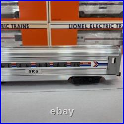 Lionel Amtrak 15 Aluminum 7 Car Passenger Set O Gauge Used 6-19100 6- 19106