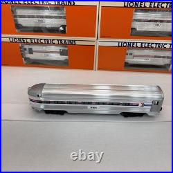 Lionel Amtrak 15 Aluminum 7 Car Passenger Set O Gauge Used 6-19100 6- 19106