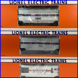 Lionel Amtrak 15 Aluminum 7 Car Passenger Set O Gauge Used 6-19100 6- 19106