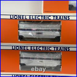 Lionel Amtrak 15 Aluminum 7 Car Passenger Set O Gauge Used 6-19100 6- 19106