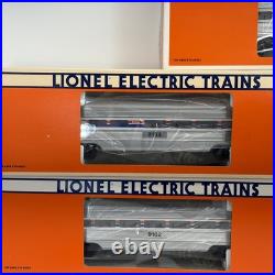 Lionel Amtrak 15 Aluminum 7 Car Passenger Set O Gauge Used 6-19100 6- 19106
