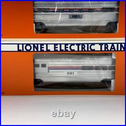 Lionel Amtrak 15 Aluminum 7 Car Passenger Set O Gauge Used 6-19100 6- 19106