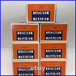 Lionel Amtrak 15 Aluminum 7 Car Passenger Set O Gauge Used 6-19100 6- 19106