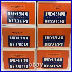 Lionel Amtrak 15 Aluminum 7 Car Passenger Set O Gauge Used 6-19100 6- 19106