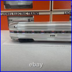 Lionel Amtrak 15 Aluminum 8 Car Passenger Set O Gauge Used 6-19100 6- 19106 Lionel Amtrak 15 Aluminum 8 Car Passenger Set O Gauge Used 6-19100 6- 19106