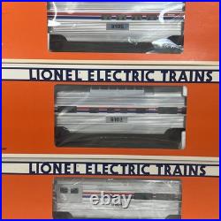 Lionel Amtrak 15 Aluminum 8 Car Passenger Set O Gauge Used 6-19100 6- 19106 Lionel Amtrak 15 Aluminum 8 Car Passenger Set O Gauge Used 6-19100 6- 19106