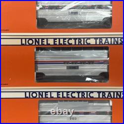 Lionel Amtrak 15 Aluminum 8 Car Passenger Set O Gauge Used 6-19100 6- 19106 Lionel Amtrak 15 Aluminum 8 Car Passenger Set O Gauge Used 6-19100 6- 19106