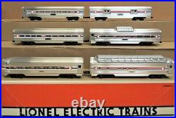 Lionel Amtrak 6-Car Aluminum Passenger Set O Gauge USED