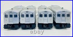 Lionel Amtrak Budd RDC Commuter Passenger Car Set of 4 #8868 8869 8870 8871 EX