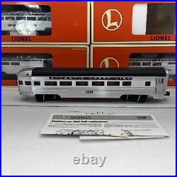 Lionel Atlantic Coast Line 15 Aluminum 4-Car Passenger Set O New 6-19155 -19158