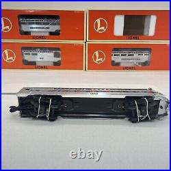 Lionel Atlantic Coast Line 15 Aluminum 4-Car Passenger Set O New 6-19155 -19158