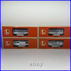 Lionel Atlantic Coast Line 15 Aluminum 4-Car Passenger Set O New 6-19155 -19158