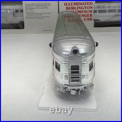 Lionel Burlington Aluminum 6 Car Passenger Set O Gauge New 6-9576 9580 9588