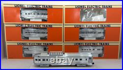 Lionel California Zephyr 15 Aluminum 6 Car Passenger Set O New 6-19122 19127