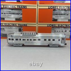 Lionel California Zephyr 15 Aluminum 6 Car Passenger Set O New 6-19122 19127