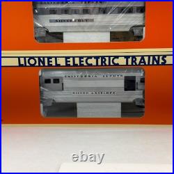 Lionel California Zephyr 15 Aluminum 6 Car Passenger Set O New 6-19122 19127