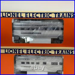 Lionel California Zephyr 15 Aluminum 6 Car Passenger Set O New 6-19122 19127