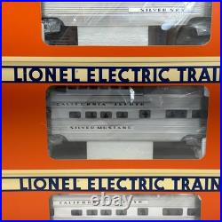 Lionel California Zephyr 15 Aluminum 6 Car Passenger Set O New 6-19122 19127