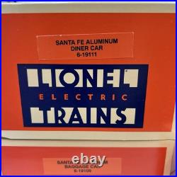 Lionel California Zephyr Aluminum 5-Car Passenger Set O New 6-19122-27 D&RGW