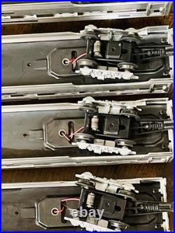 Lionel California Zephyr Aluminum 6 Car Passenger Set O 6-19122 -19127 Excellent