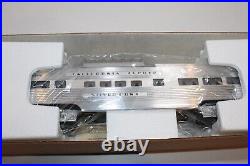 Lionel California Zephyr Aluminum 6 Car Passenger Set O Gauge 6-19122-27