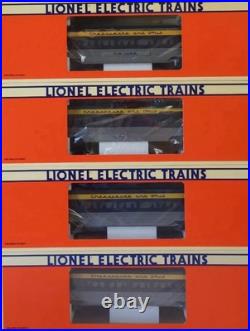 Lionel Chesapeake Ohio 15 Aluminum 4 Car Passenger Set 6-19145 6-19147 & 50