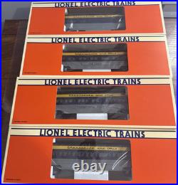 Lionel Chesapeake & Ohio 15 Aluminum 4-Car Passenger Set O New 6-19145,46,47,50