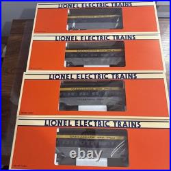Lionel Chesapeake & Ohio 15 Aluminum 4-Car Passenger Set O New 6-19145,46,47,50