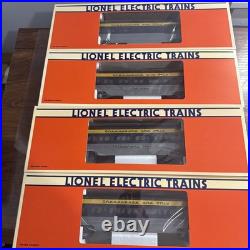 Lionel Chesapeake & Ohio 15 Aluminum 4-Car Passenger Set O New 6-19145,46,47,50
