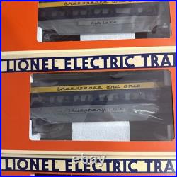 Lionel Chesapeake & Ohio 15 Aluminum 4-Car Passenger Set O New 6-19145,46,47,50