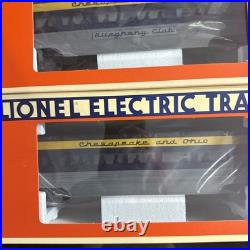 Lionel Chesapeake & Ohio 15 Aluminum 4-Car Passenger Set O New 6-19145,46,47,50