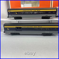 Lionel Chesapeake & Ohio 15 Aluminum 4-Car Passenger Set O Used 6-19145 47 50