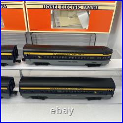 Lionel Chesapeake & Ohio 15 Aluminum 4-Car Passenger Set O Used 6-19145 47 50