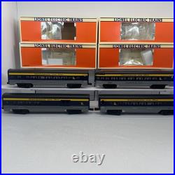 Lionel Chesapeake & Ohio 15 Aluminum 4-Car Passenger Set O Used 6-19145 47 50