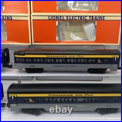 Lionel Chesapeake & Ohio 15 Aluminum 4-Car Passenger Set O Used 6-19145 47 50