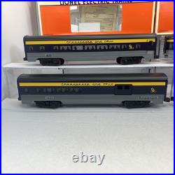 Lionel Chesapeake & Ohio 15 Aluminum 4-Car Passenger Set O Used 6-19145 47 50