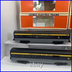 Lionel Chesapeake & Ohio 15 Aluminum 4-Car Passenger Set O Used 6-19145 47 50