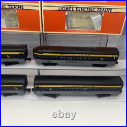 Lionel Chesapeake & Ohio 15 Aluminum 4-Car Passenger Set O Used 6-19145 47 50