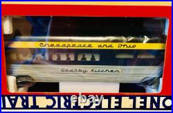 Lionel Chesapeake & Ohio 15 Aluminum 6-Car Passenger Set O New 6-19145 19150