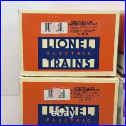 Lionel Chesapeake & Ohio Aluminum 6-Car Passenger Set O Used 6-19145 19150 %