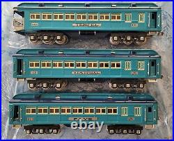 Lionel Classics 6-13408 Standard Gauge Tinplate 3-Car Blue Comet Passenger Set