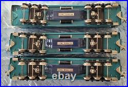 Lionel Classics 6-13408 Standard Gauge Tinplate 3-Car Blue Comet Passenger Set