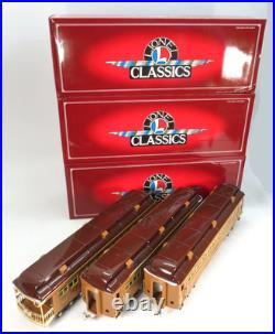 Lionel Classics 6-13420 Brown 3 Car Passenger State Set, Standard Gauge