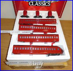 Lionel Classics Tinplate #51201 Railchief O Gauge Passenger 4-car Set Streamline