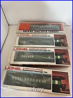 Lionel Crescent limited passenger car set LN In Boxes