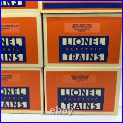 Lionel Great Northern Aluminum 7Car Passenger Set O New 6-19116 19120 19181 82