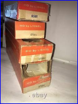 Lionel Ho Prr Passenger Set, With 0581 Rectifier And Loco, And 4 Cars, Vg+ Ex-ob